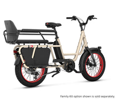 RemiDemi XL 10D EVO 2 Performance CX 540Wh Cream Puff – Family Kit option shown is sold separately
