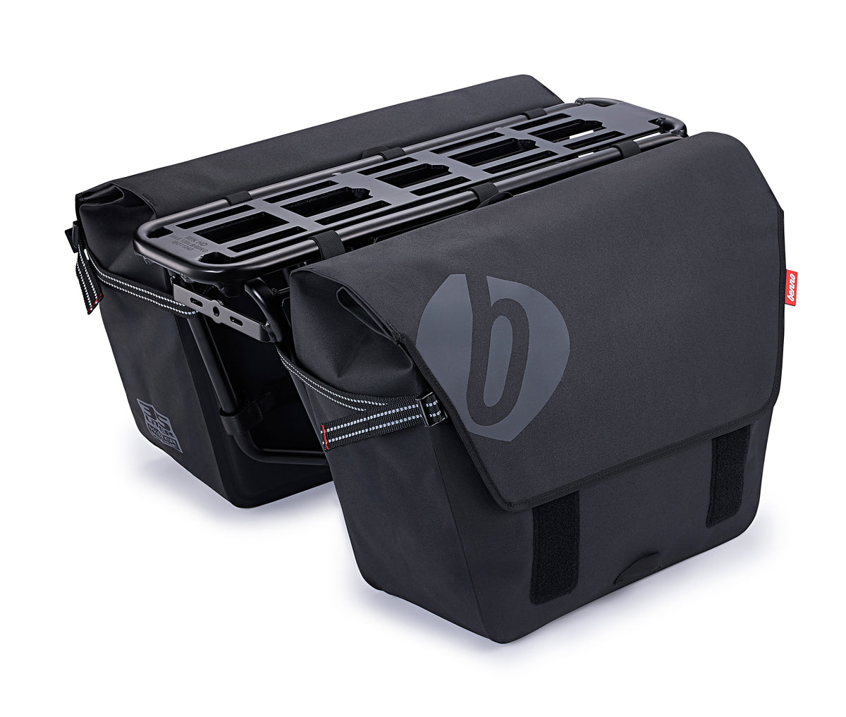 UTILITY PANNIER BAG - WATERPROOF 35L BLACK