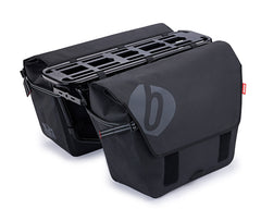 UTILITY PANNIER BAG - WATERPROOF 35L BLACK