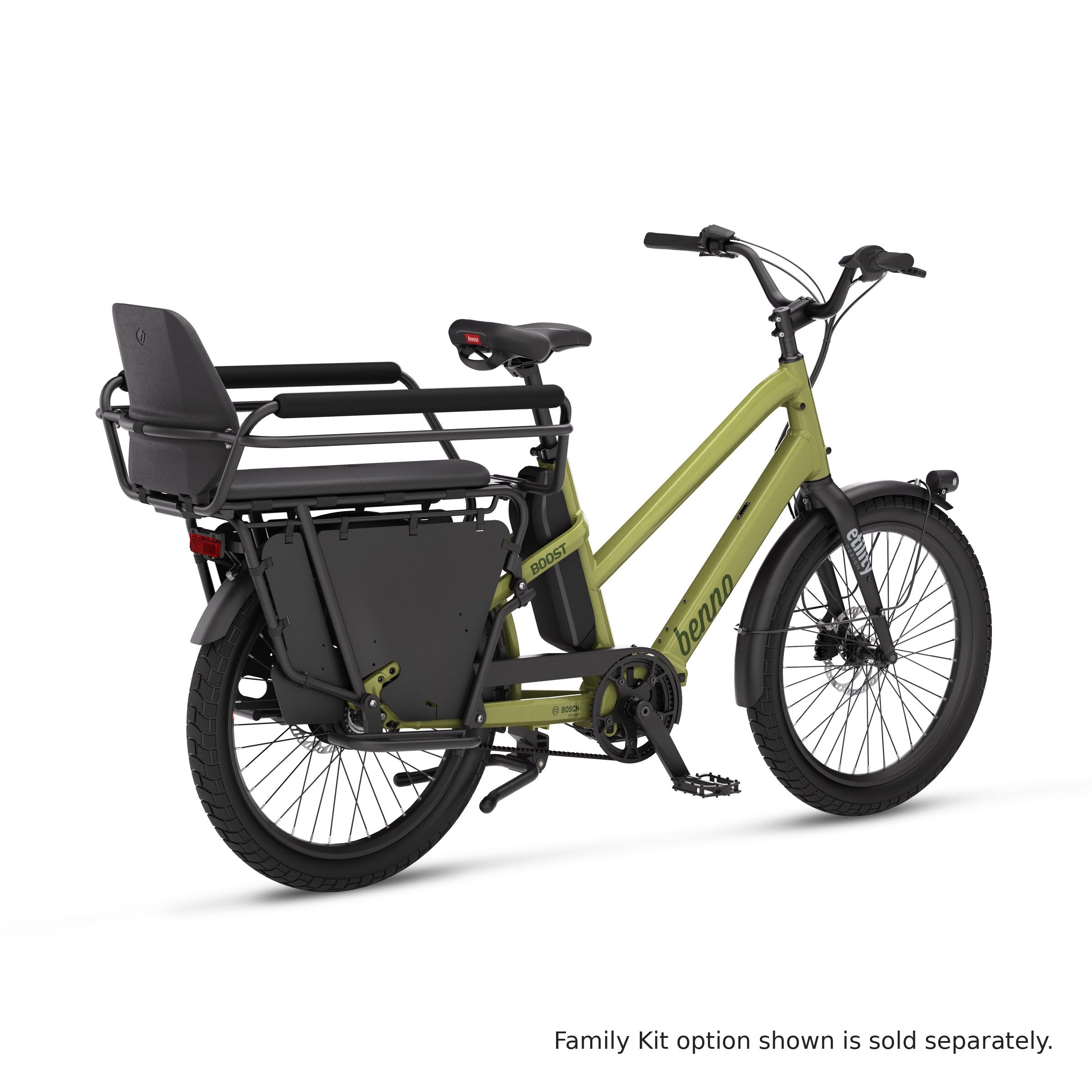 Boost Enviolo Belt EVO 7 Performance CX 540Wh Moss Green – Family Kit option shown is sold separately
