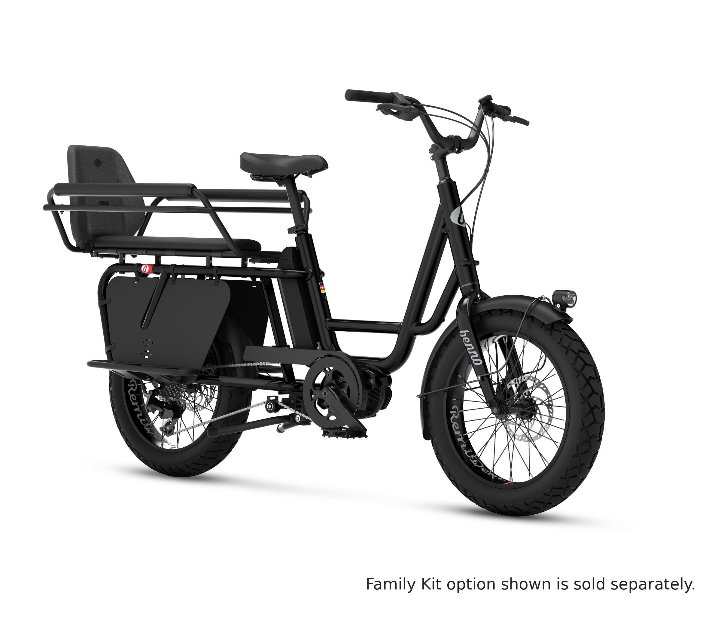 RemiDemi XL 10D EVO 2 Performance CX 540Wh Black Glossy – Family Kit option shown is sold separately