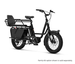 RemiDemi XL 10D EVO 2 Performance CX 540Wh Black Glossy – Family Kit option shown is sold separately