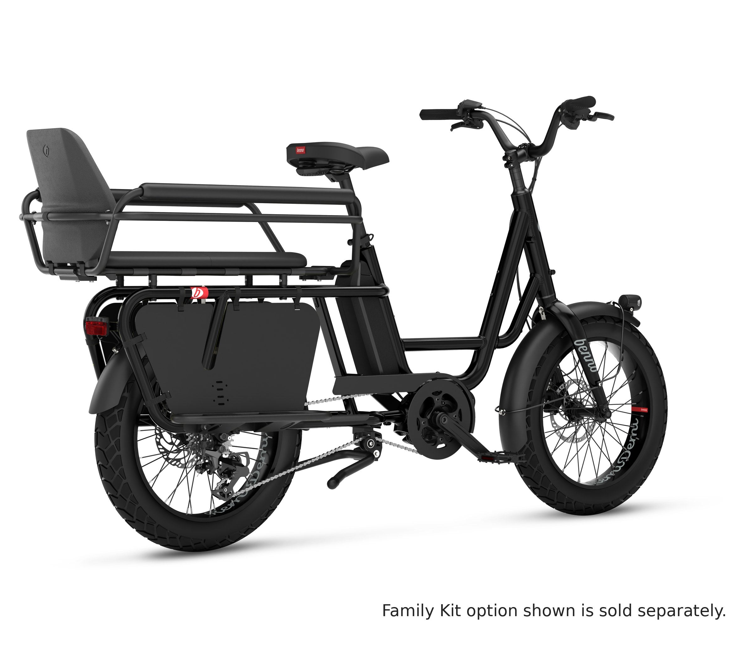 RemiDemi XL 10D EVO 2 Performance CX 540Wh Black Glossy – Family Kit option shown is sold separately