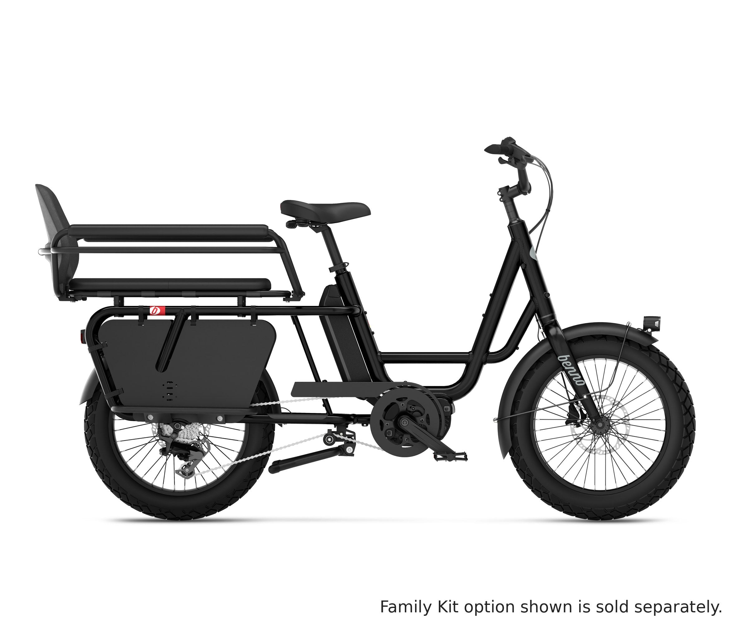 RemiDemi XL 10D EVO 2 Performance CX 540Wh Black Glossy – Family Kit option shown is sold separately