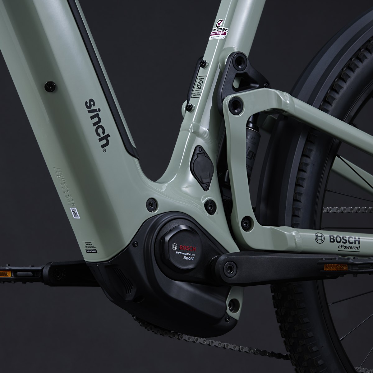 Sinch Force EZ 3 e-bike in Trail Mineral