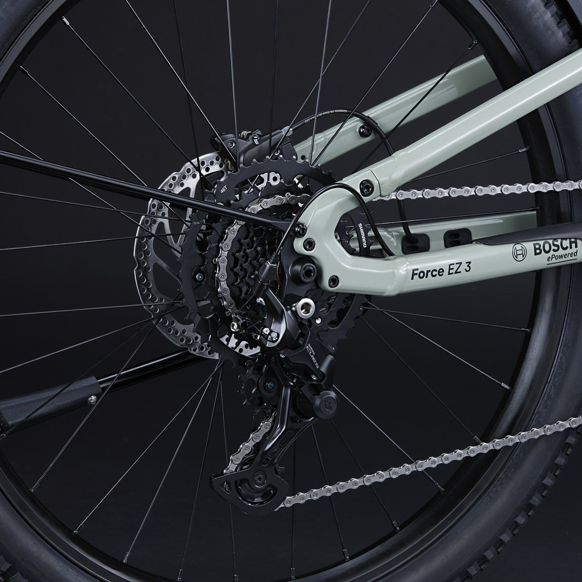Sinch Force EZ 3 e-bike in Trail Mineral