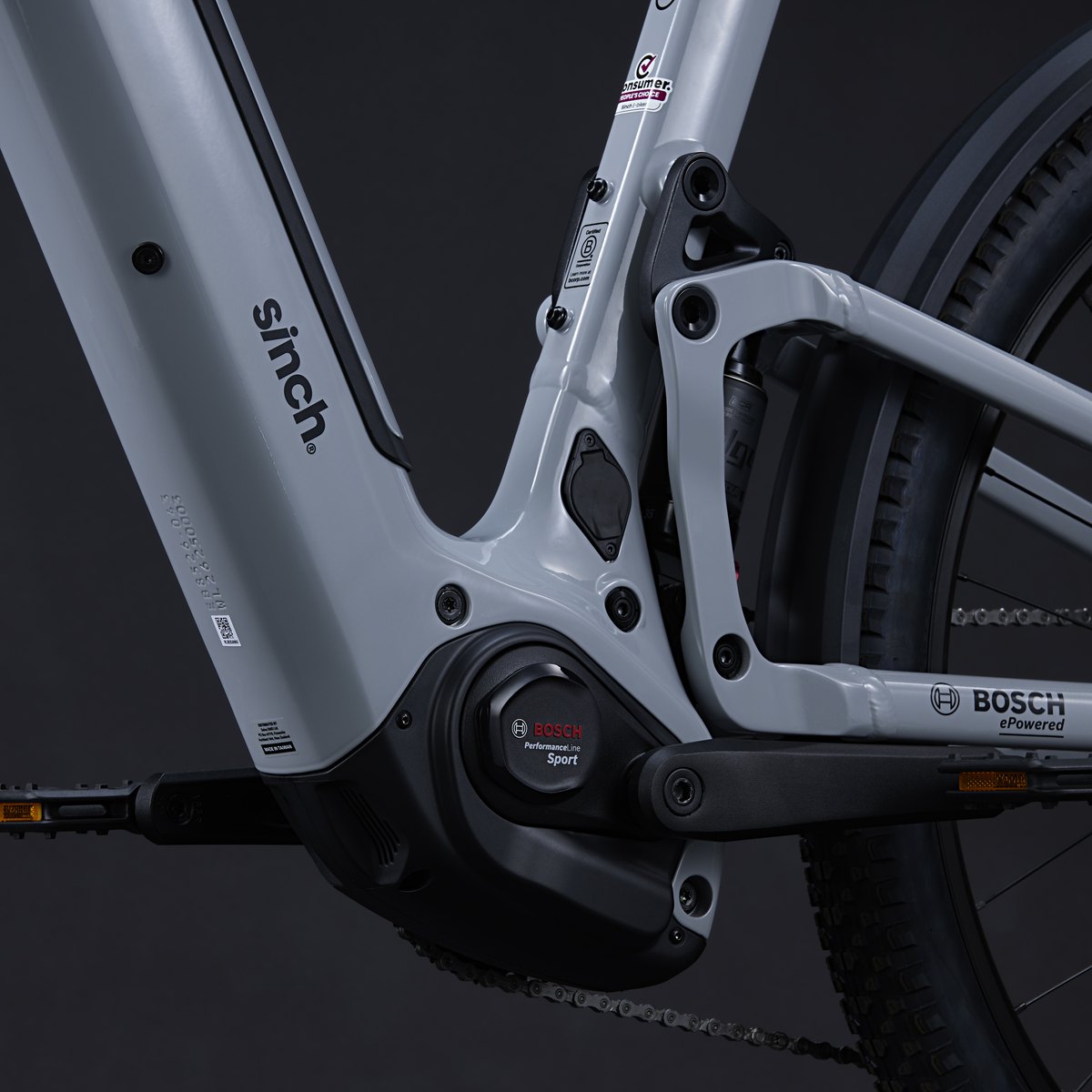 Sinch Force EZ 5 e-bike in Trail Stone