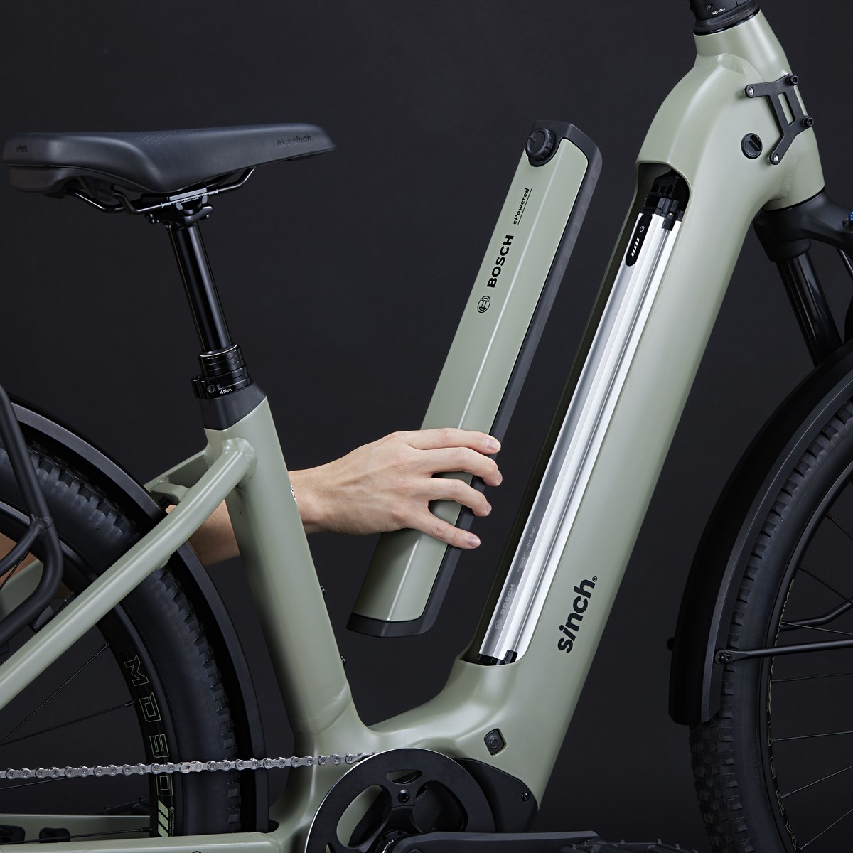 Sinch Jaunt EZ 3 e-bike in Limestone