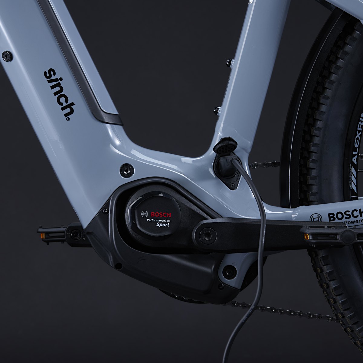 Sinch Jaunt EZ 4 e-bike in Coastal Alloy