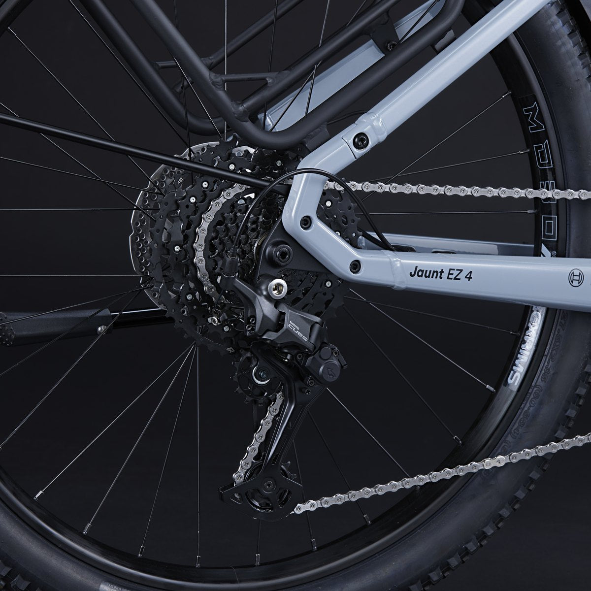 Sinch Jaunt EZ 4 e-bike in Coastal Alloy