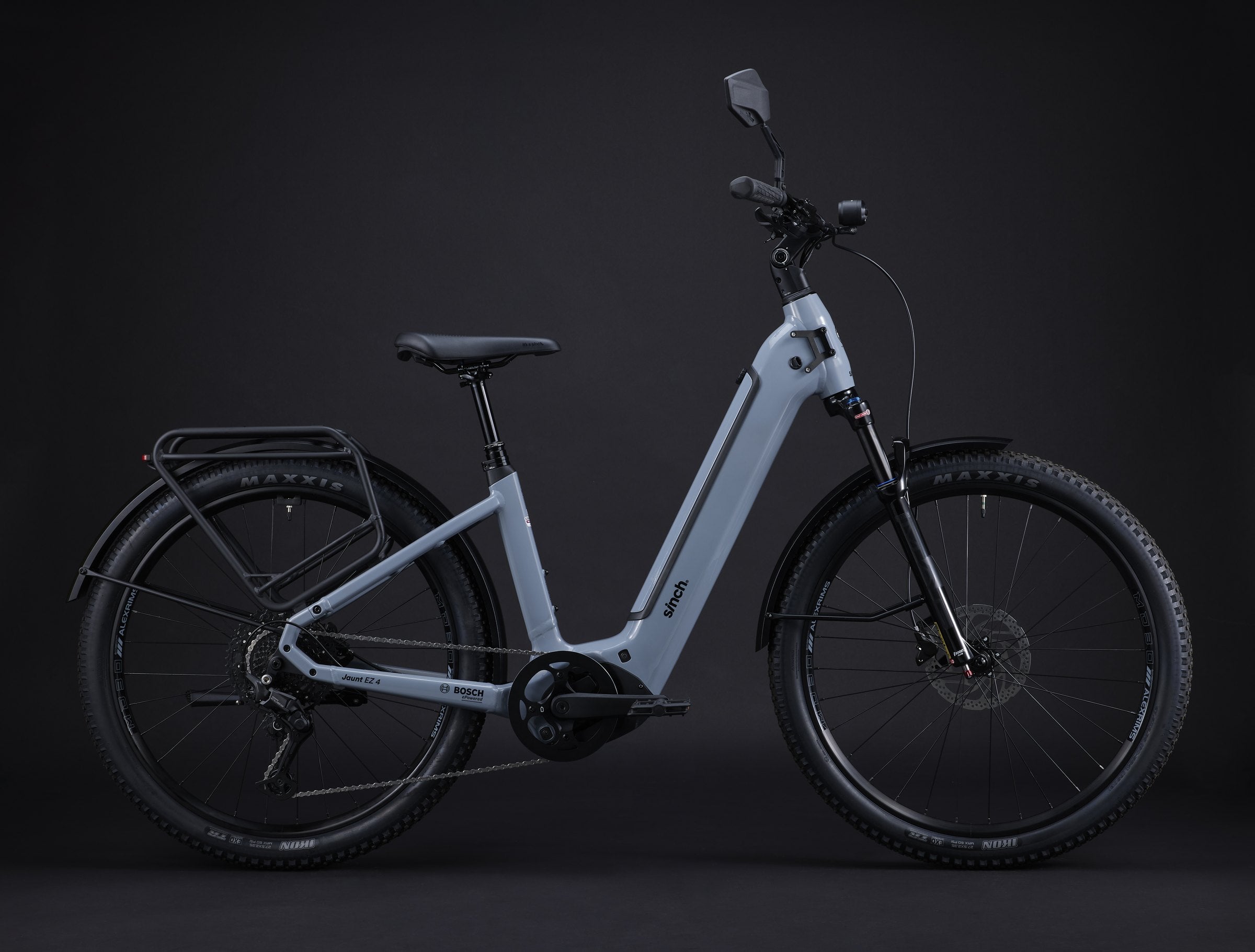 Sinch Jaunt EZ 4 e-bike in Coastal Alloy