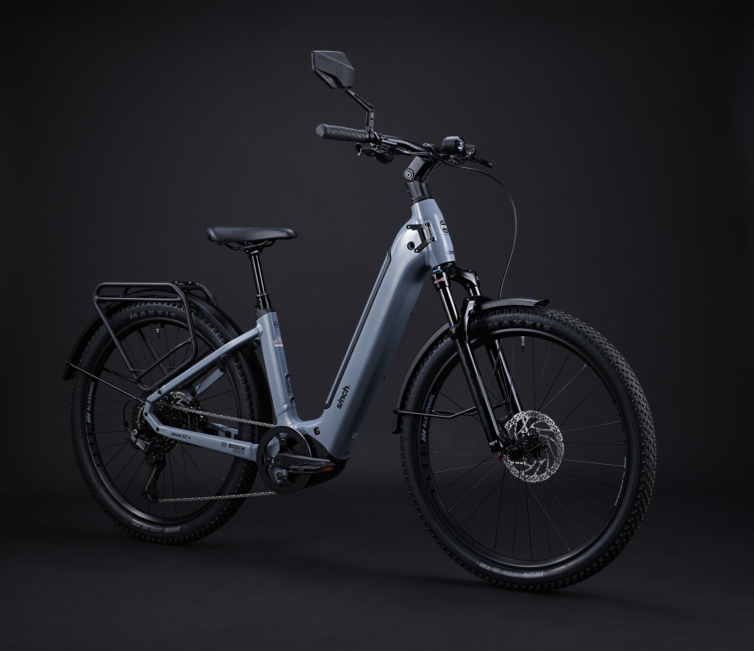 Sinch Jaunt EZ 4 e-bike in Coastal Alloy