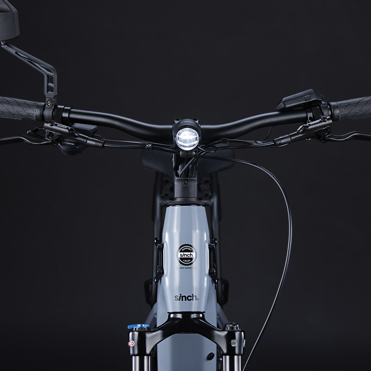 Sinch Jaunt EZ 4 e-bike in Coastal Alloy