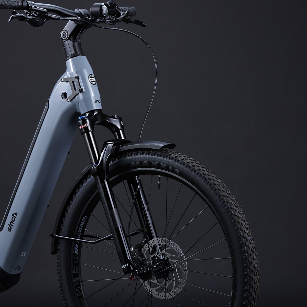 Sinch Jaunt EZ 4 e-bike in Coastal Alloy