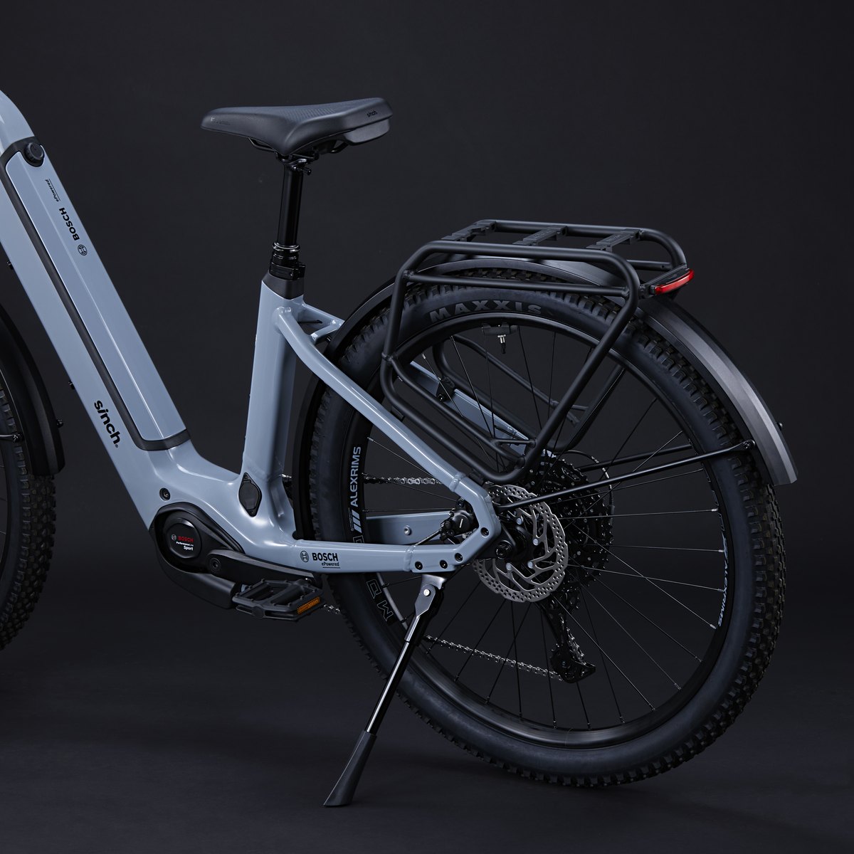 Sinch Jaunt EZ 4 e-bike in Coastal Alloy