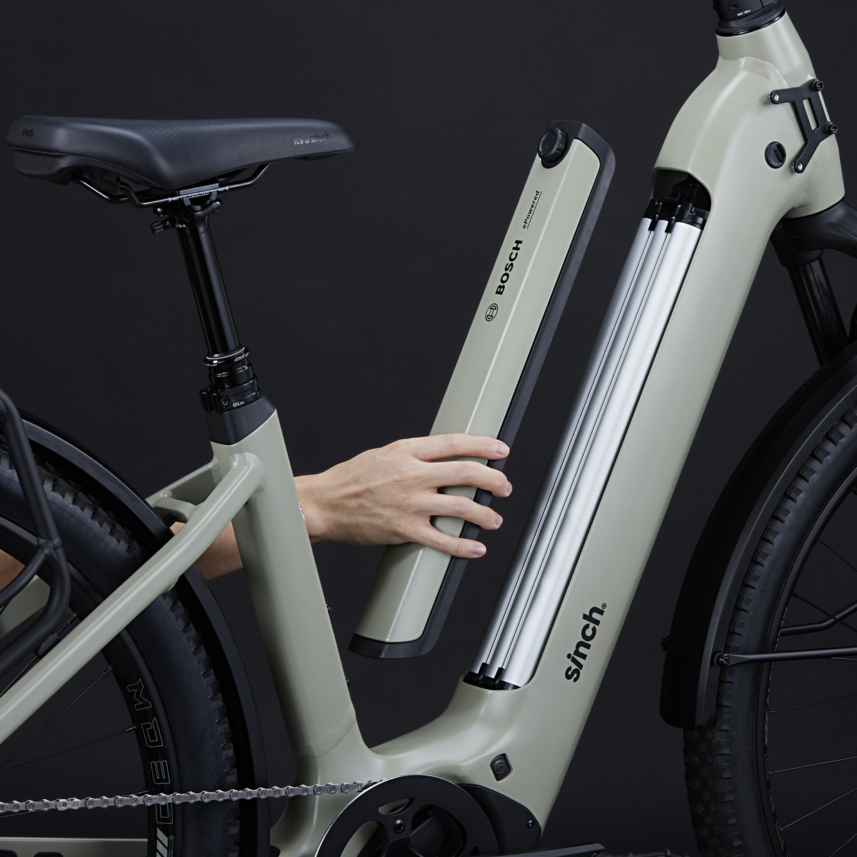 Sinch Jaunt EZ 5 e-bike in Midnight Silt