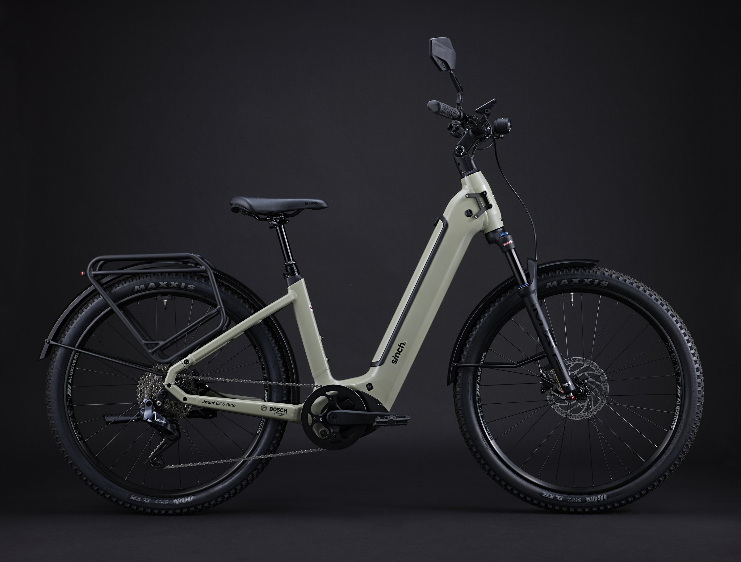 Sinch Jaunt EZ 5 e-bike in Midnight Silt