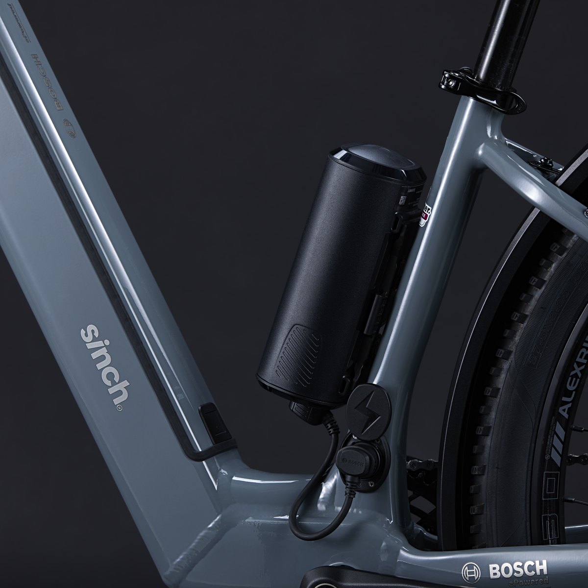 Sinch Jaunt EZ e-bike in Coastline Grey