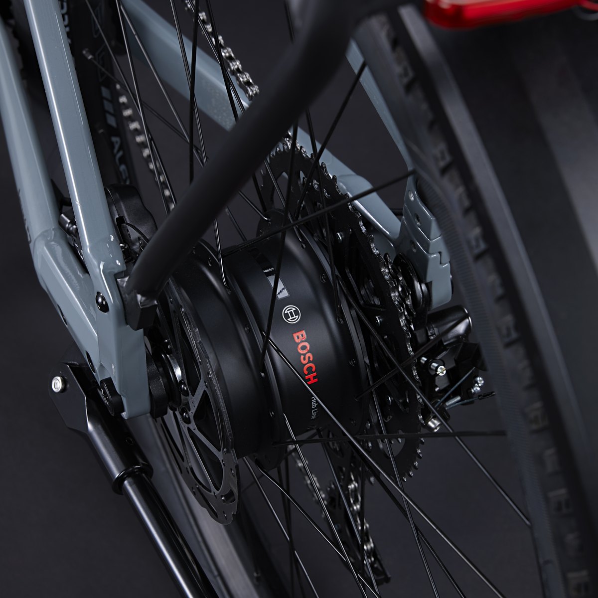 Sinch Jaunt EZ e-bike in Coastline Grey