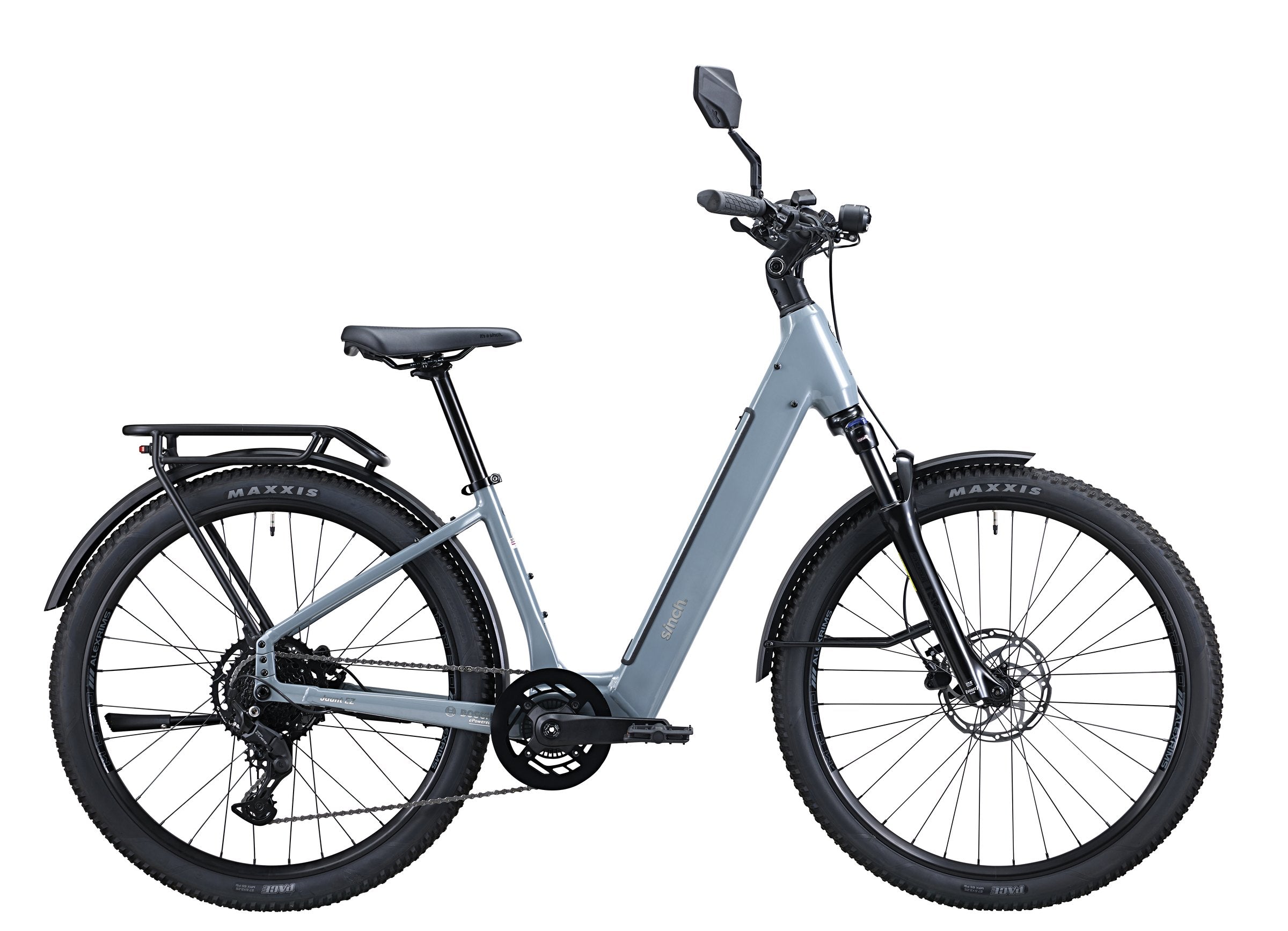 Sinch Jaunt EZ e-bike in Coastline Grey