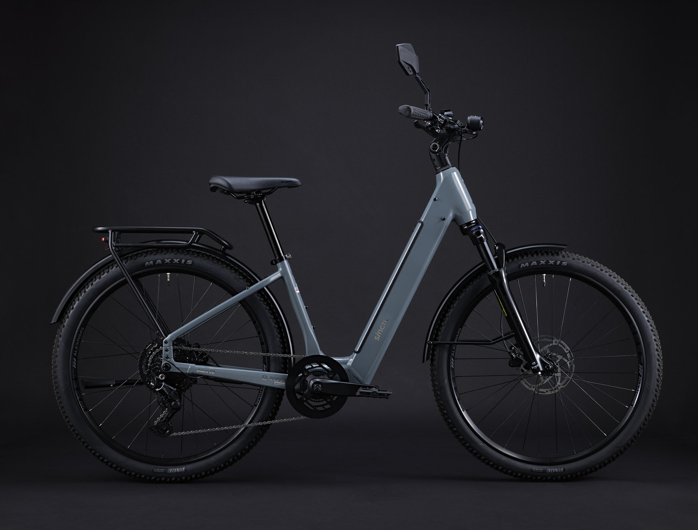 Sinch Jaunt EZ e-bike in Coastline Grey