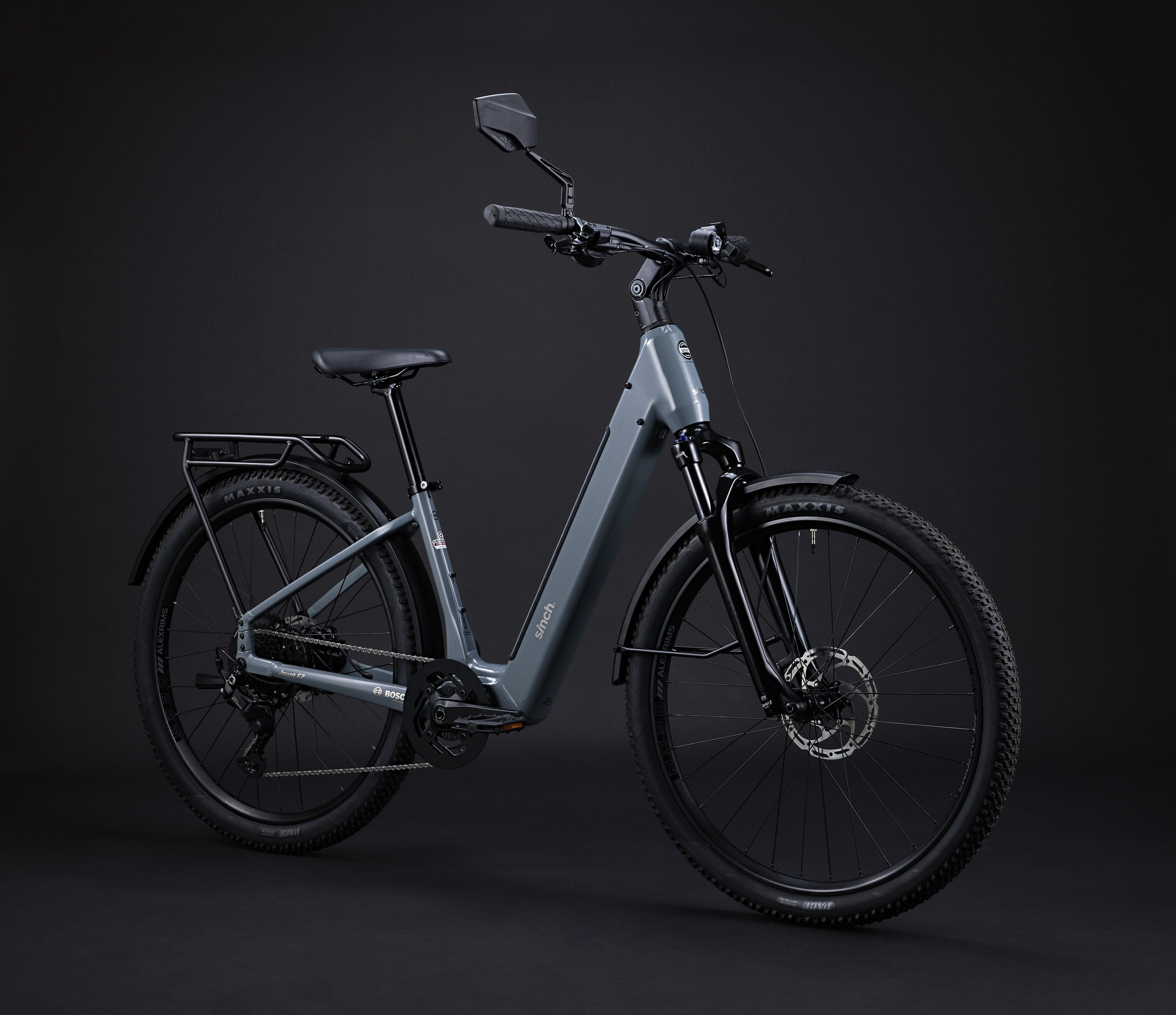 Sinch Jaunt EZ e-bike in Coastline Grey