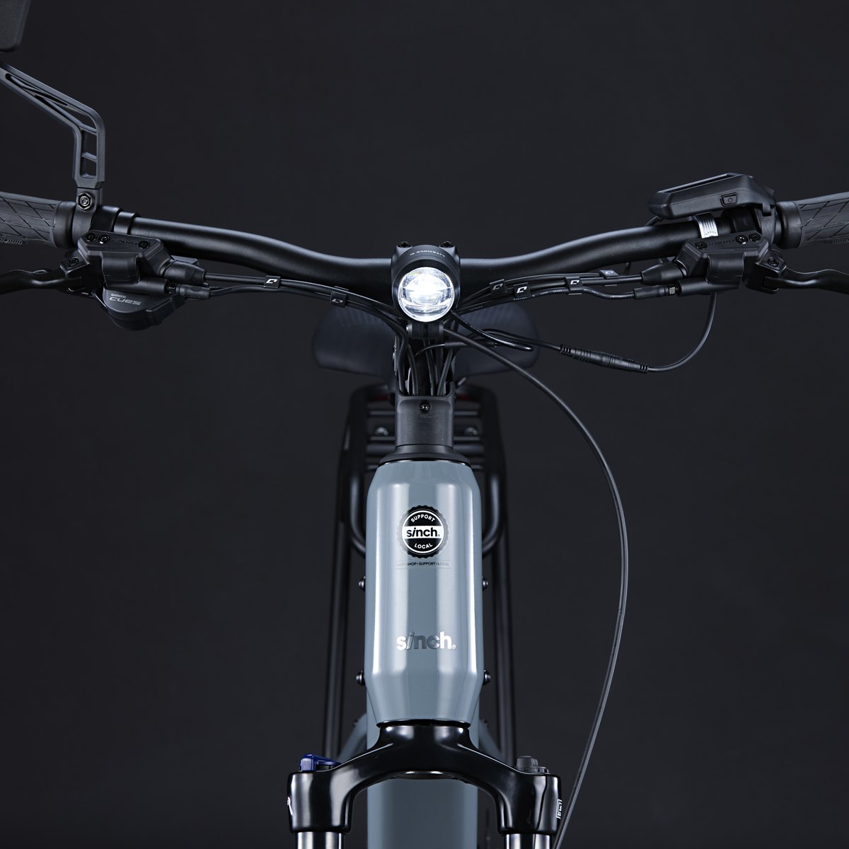 Sinch Jaunt EZ e-bike in Coastline Grey