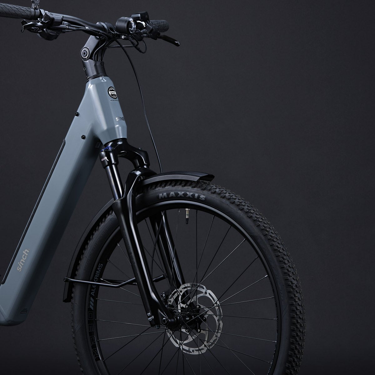 Sinch Jaunt EZ e-bike in Coastline Grey