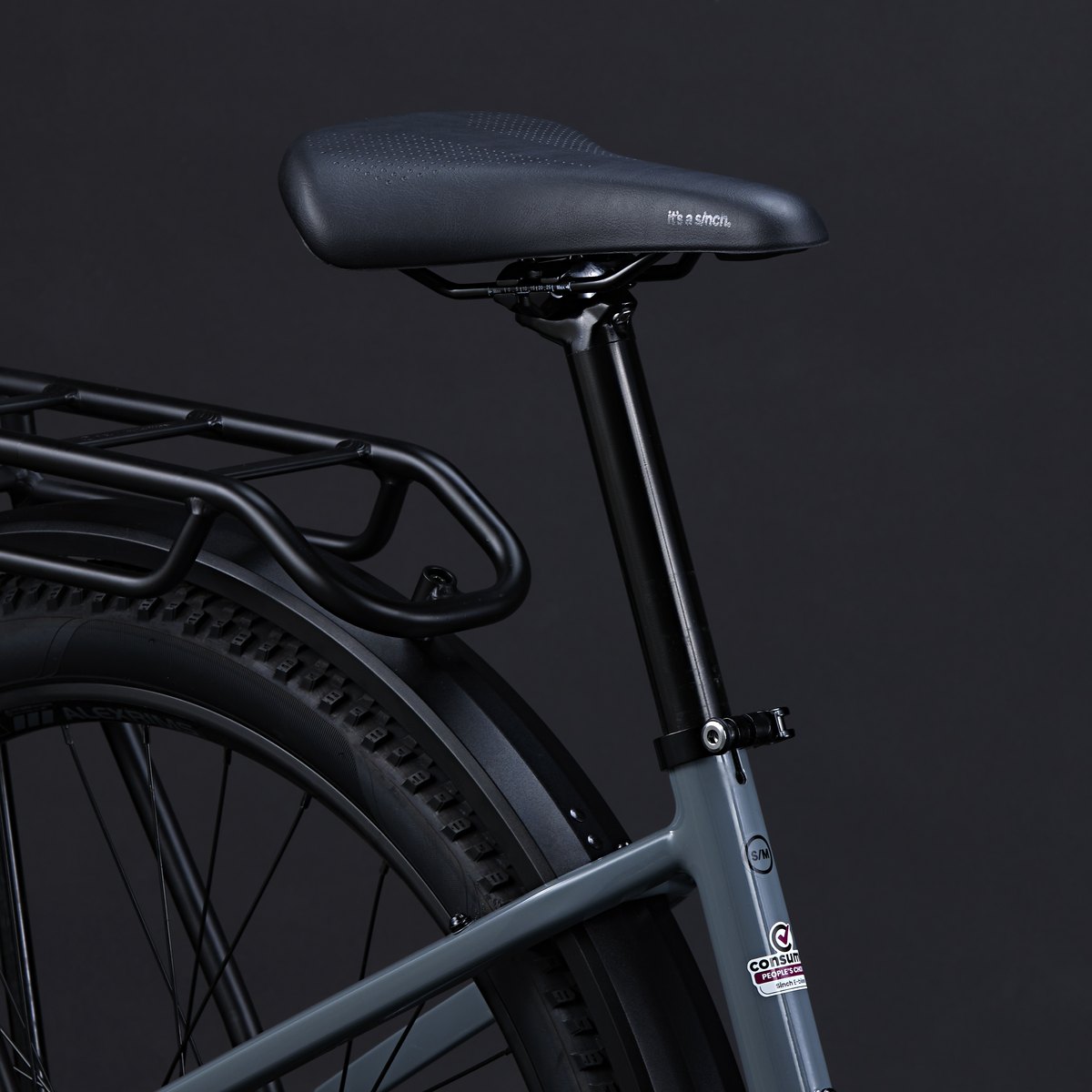 Sinch Jaunt EZ e-bike in Coastline Grey