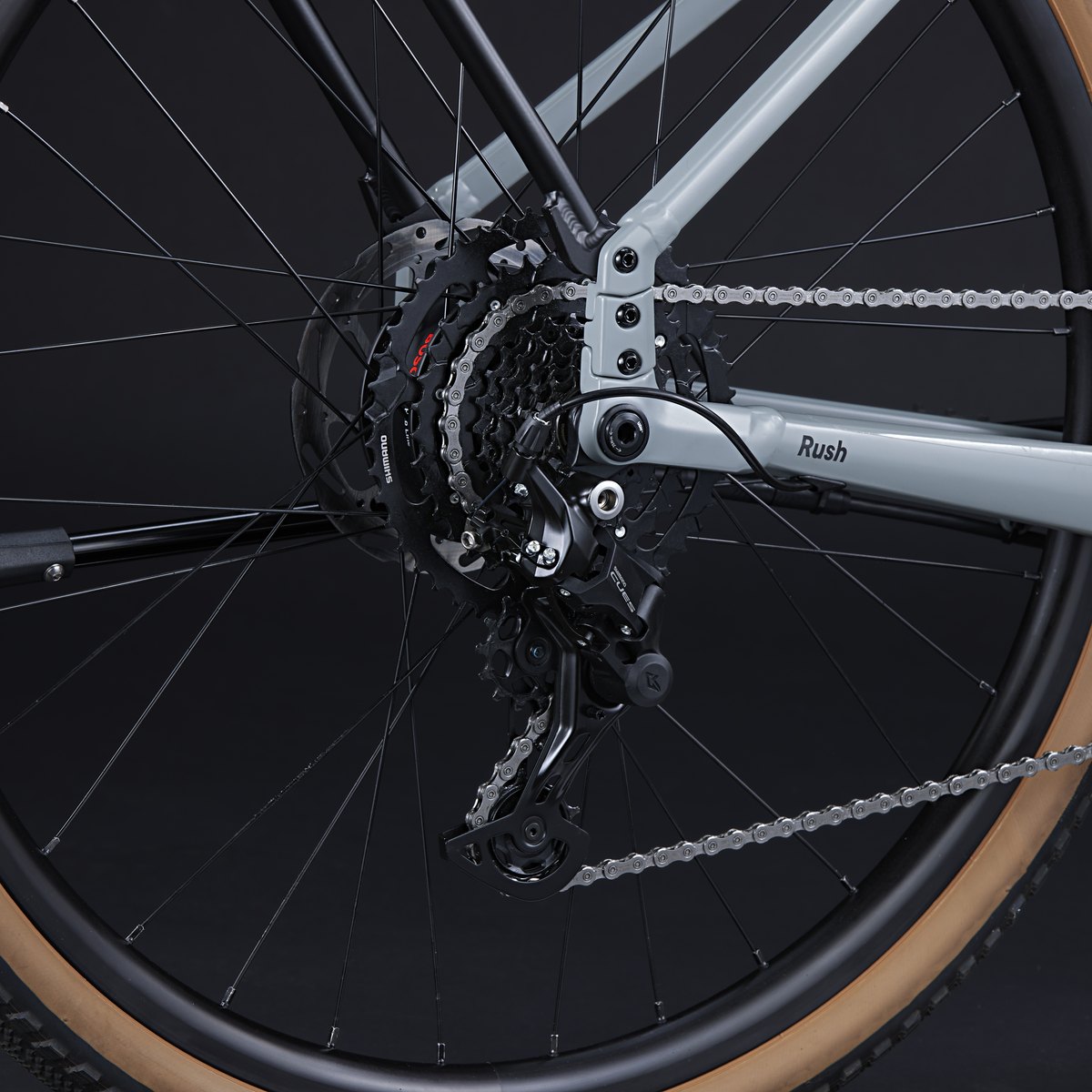 Sinch Rush e-bike in Matte Metro Grey