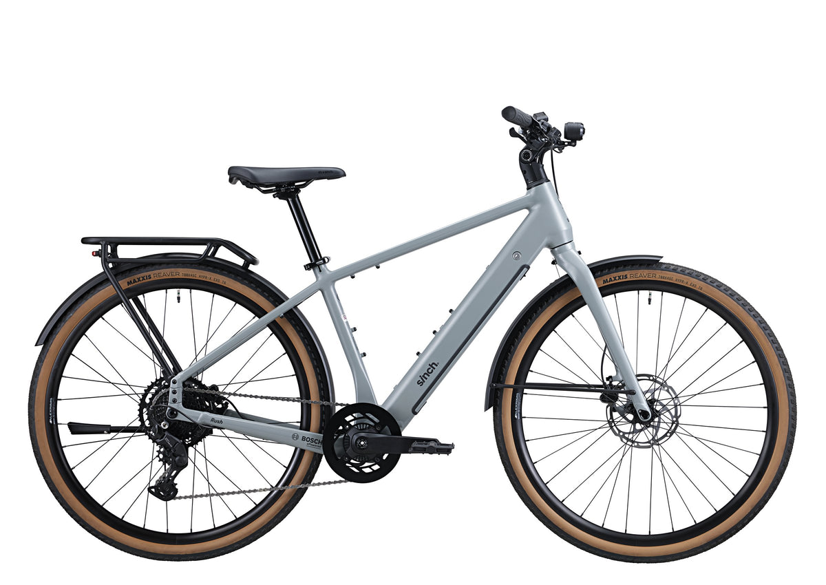 Sinch Rush e-bike in Matte Metro Grey