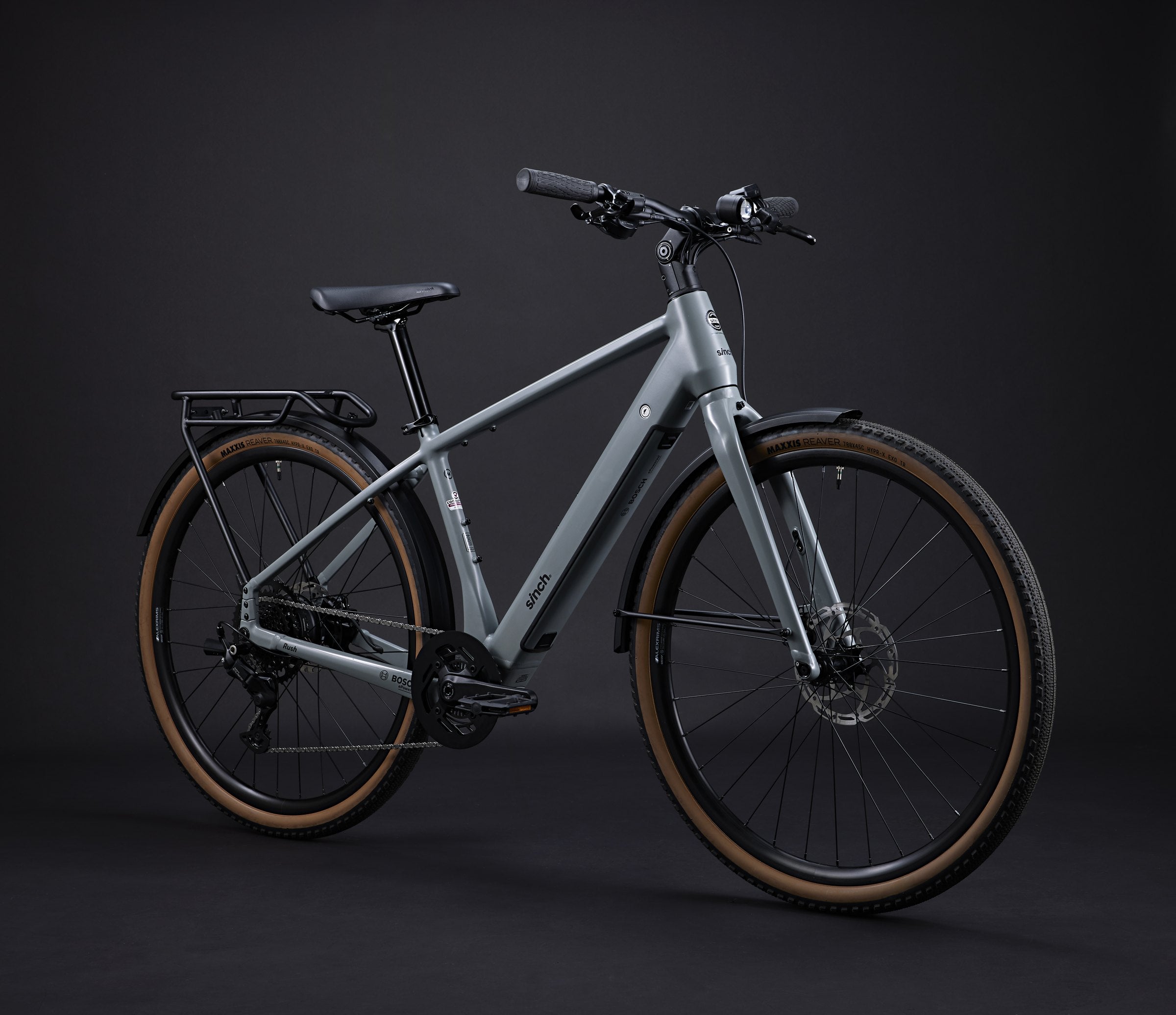 Sinch Rush e-bike in Matte Metro Grey