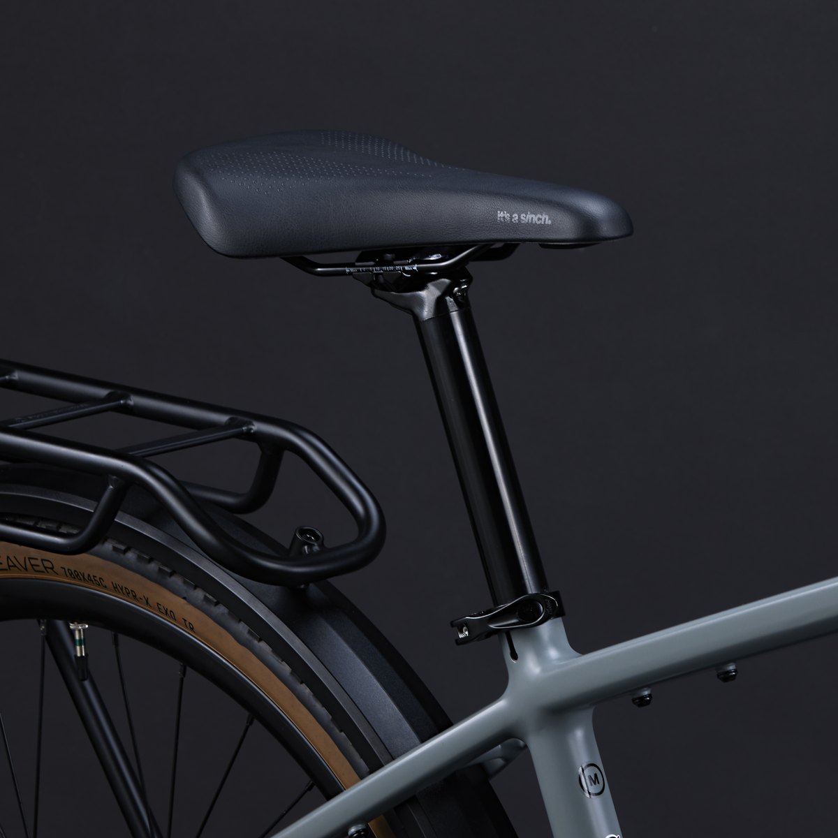 Sinch Rush e-bike in Matte Metro Grey