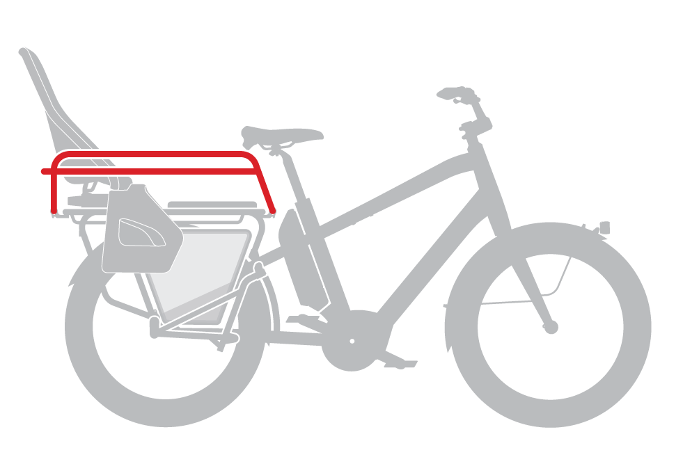 HIGH RAIL PLUS  (BOOST EVO 4 AND UP /  REMIDEMI XL ) BLACK