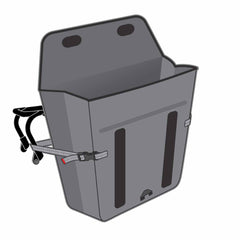UTILITY PANNIER BAG - WATERPROOF 35L BLACK