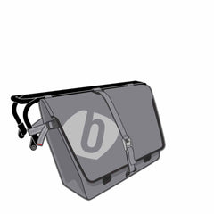 UTILITY PANNIER BAG - WATERPROOF 35L BLACK