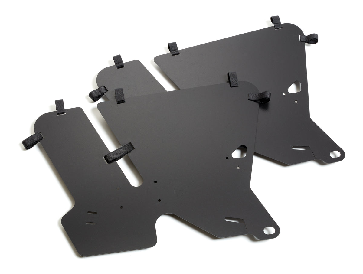 46ER POLY WHEEL GUARD SET BLACK
