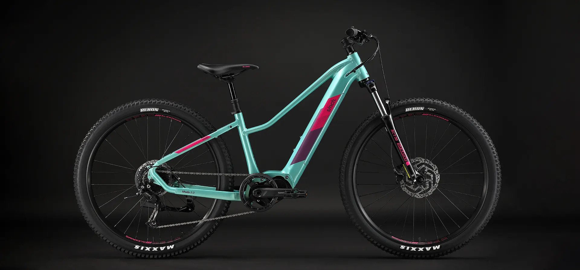 e bike damen pink MODE 2 WOMENS INT TEAL/PINK – Sinch Bikes