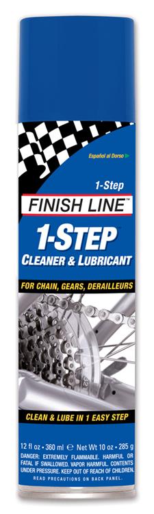 Finishline 1-Step Cleaner & Lubricant 12oz Aerosol