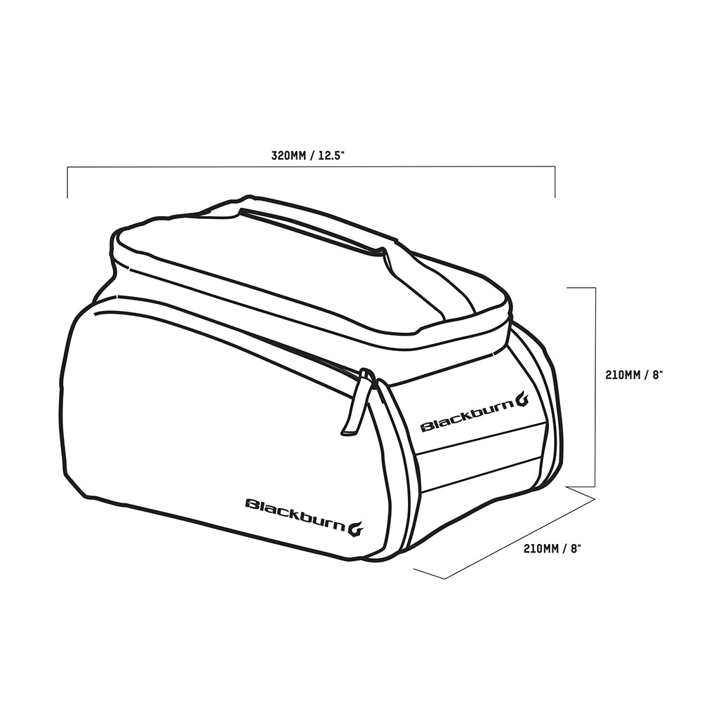 Blackburn local cooler saddlebag 2024 pannier